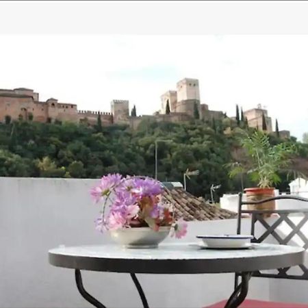 Ferienwohnung Atico Con Terracita Y Vistas Alhambra, Centro Granada Exterior foto